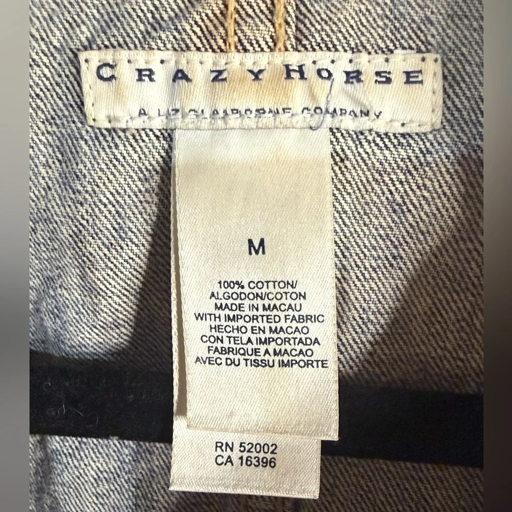 Liz Claiborne Distressed Denim Blazer